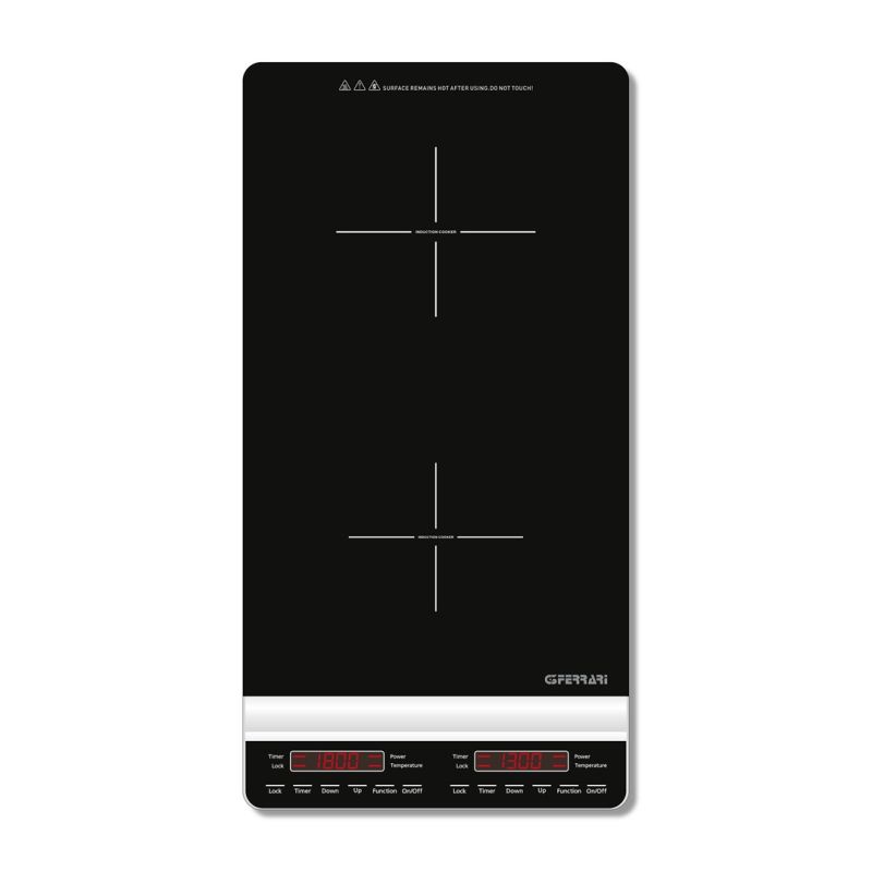 4. G3Ferrari G10139 Induction Hob with 2 Cooking Zones