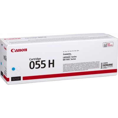 Canon 055H Toner Cartridge 1pc Original Cyan