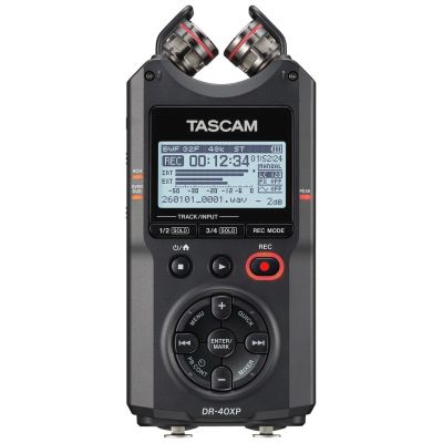 3. Tascam DR-40XP - Portable Digital Recorder with USB Audio Interface