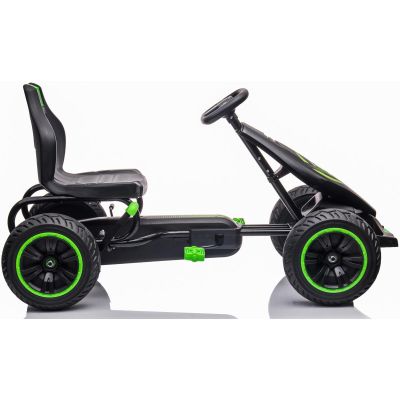 11. ENERO 18 PEDAL GO-KART BLACK AND GREEN