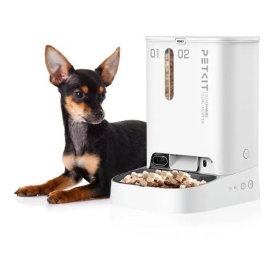 6. Petkit YumShare Dual-Hopper Automatic Feeder with Camera
