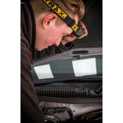 4. Stanley FMHT81509-0 Flashlight Black, Yellow Headlamp