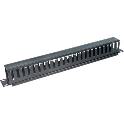 Alantec 1U 19" Cable Organizer with Cover PK008 (PK008)