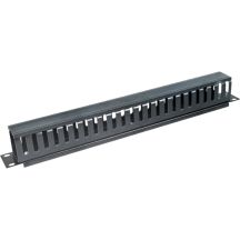 Alantec 1U 19" Cable Organizer with Cover PK008 (PK008)