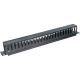 Alantec 1U 19" Cable Organizer with Cover PK008 (PK008)
