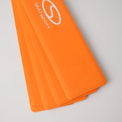 4. Flat field markers - corners 25x25 cm 4 pcs bright orange SMJ sport ZPN-O