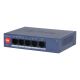2. Dahua Technology CS4005-4ET1GT-36 Managed Network Switch L2 Gigabit Ethernet (10/100/1000) Supports PoE Blue