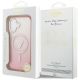 8. Guess IML Gradient Triangle Logo MagSafe Case for iPhone 17 - Pink