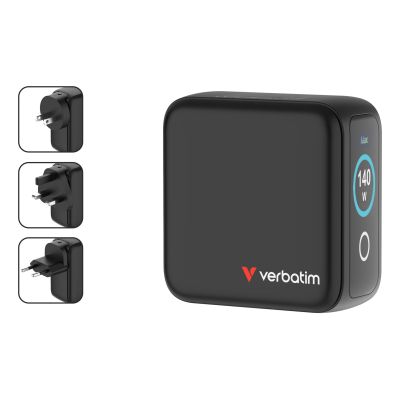 9. Verbatim 30240 Mobile Charger Universal Black AC Fast Charging Internal