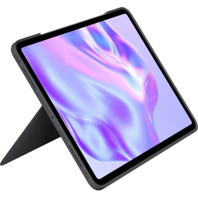 9. LOGITECH Combo Touch Keyboard Case 920-012833 for Apple iPad Pro 13 (M4) Gray