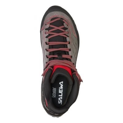 2. Salewa MTN Trainer Mid GTX Men's Adult Dark Grey, Gray, Red