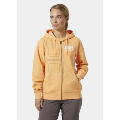 10. Helly Hansen sweatshirt with hood W HH Logo Full Zip Hoodie 2.0 W 34461 316