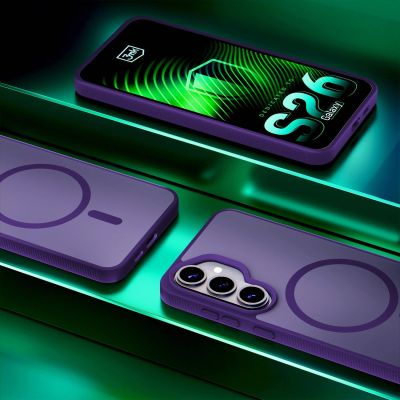 11. 3mk Smoke MagCase for Samsung Galaxy S26 - purple