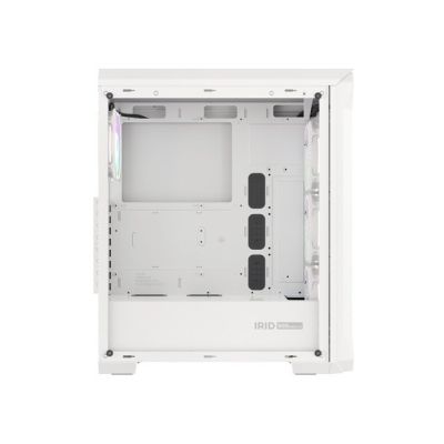 20. GENESIS IRID 505 ARGB WHITE MIDI TOWER CASE NPC-1872