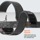 10. Spigen Athlex Air 2 Strap for Apple Watch 44/45/46/49mm - Black and Gray
