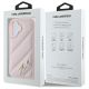 8. Karl Lagerfeld Quilted Signature iPhone 16 Case - Pink