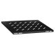 Fixed shelf for Lanberg AK-1003-B free-standing cabinets (500 mm; black)