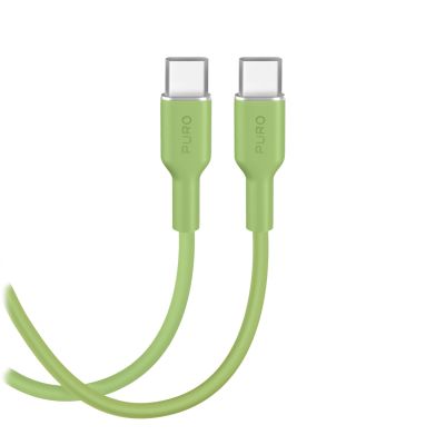 2. Puro ICON USB-C - USB-C cable 1.5m - green