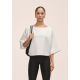 Casall Aria Cropped Boatneck Women's T-Shirt White