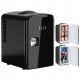 ELLE Home ESDAF101BKEU 4L Black Mini Fridge
