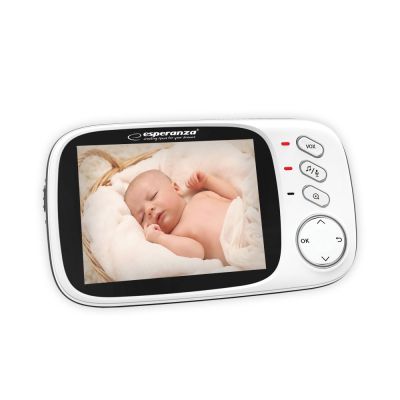 7. ESPERANZA Electronic Baby Monitor with 3.2" LCD Display JACOB EHM002