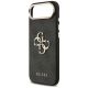 6. Guess 4G Big 4G Classic Logo Case for iPhone Air - Black and Gold