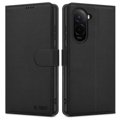 Tech-Protect Wallet Case for Xiaomi Poco M7 - Black