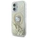 2. Hello Kitty Liquid Glitter Fever MagSafe iPhone 16 Case - Gold