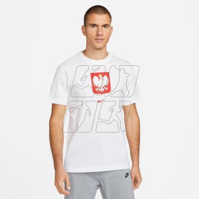 5. Nike Poland Crest M DH7604 100 T-shirt