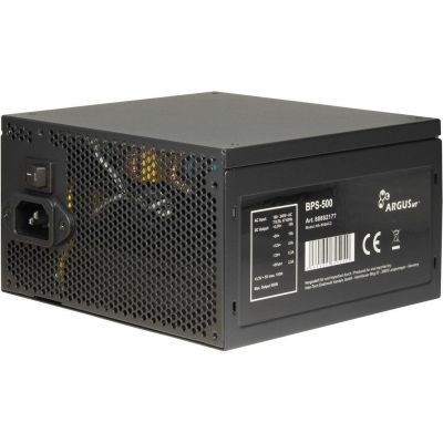3. Inter-Tech ArgusNT BPS-500 Power Supply - 500 W - 100 - 240 V - 47 - 63 Hz - 7/3.5 A - 100 W - 420 W