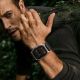 5. Tech-Protect Nylon Slip Strap for Apple Watch 44 / 45 / 46 / 49 mm - Black