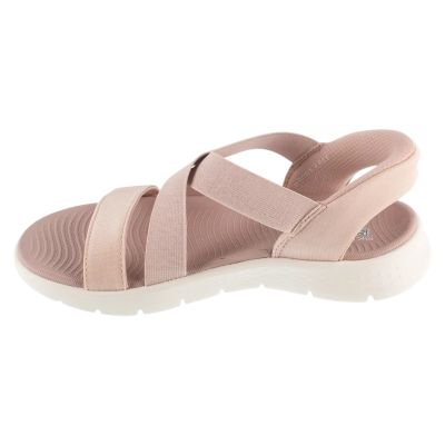 2. Skechers Slip-Ins: Go Walk Flex Sandal - Glimmer Up 141489-ROS Pink 36