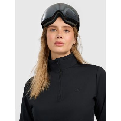 5. Women's thermal underwear (top) fleece 4F 4FRAW25UFLEF079-20S
