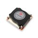 Inter-Tech Q-7 Processor Air Cooler 8 cm Black 1 pc.