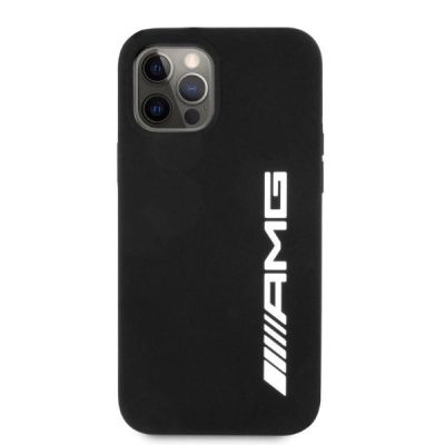 3. AMG Silicone Big Logo case for iPhone 12 Pro Max - black