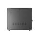 5. 19" 22U 800x1200 black Lanberg floor-standing rack cabinet with perforated doors (flat pack)
