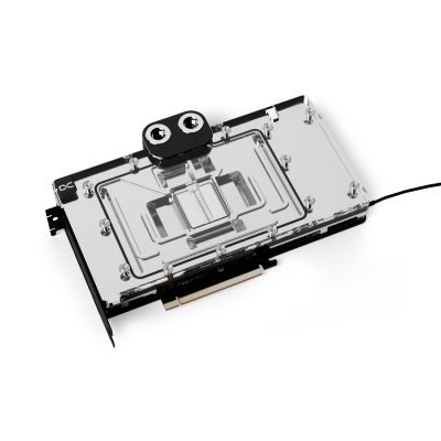 4. Aquatuning GmbH 1023407 Graphics Card Liquid Cooling Kit Black, Transparent 1 pc.