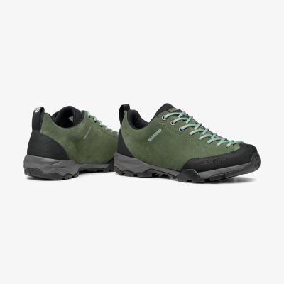 5. Scarpa Mojito Trail Hiking Shoes - Birch/Jade/Jade