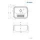 4. Deante ZYK0100 Utility sink