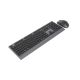 6. GEMBIRD WIRELESS KEYBOARD + MOUSE DUAL MODE SET, 2.4 GHZ + BT, SLIM, RU LAYOUT, BLACK