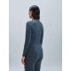 3. POC W's Layer Merino Mock Neck Jersey Gray