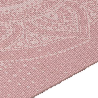 4. GAIAM Ballet Powder Celestial Yoga Mat 5 mm 66025