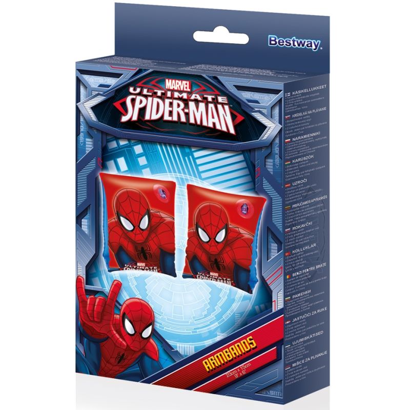 4. Bestway Spider-Man Swimming Armbands 23x15cm 98001-9561
