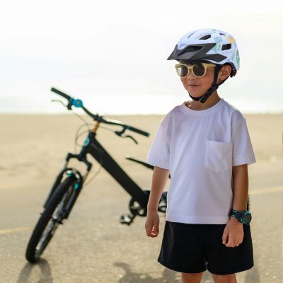 5. Wozinsky Children's MTB Bike Helmet with Detachable Visor XS - Light Blue