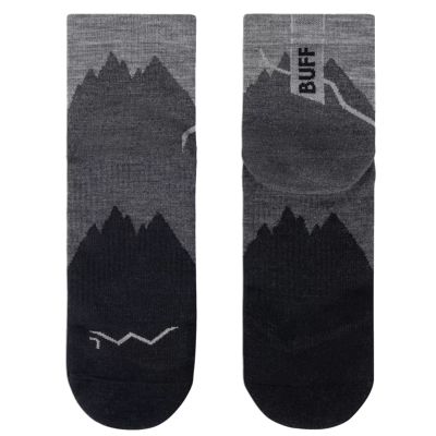 3. BUFF Merino Lightweight Quarter Socks 137792999 Black 36–38