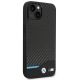 4. Case BMW BMHCP14M22NBCK iPhone 14 Plus 6.7 "black / black Leather Carbon