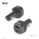 9. CLUB3D CAC-1922 Black Automatic Lighter Charger for Mobile Devices Laptop