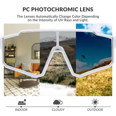 2. Rockbros photochromic sports glasses model SP316