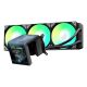 2. Complete TRYX PANORAMA SE ARGB 360 water cooling with 3D AMOLED display