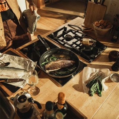 7. Fiskars 1072312 Functional Form Pfanne 280 mm Connoisseur's Frying Pan Round